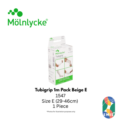 Molnlycke Tubigrip 1m Pack Beige E 1s (1547)