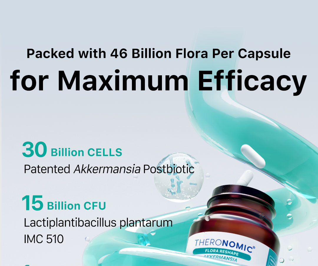 【Member Upgrade】TheroNomic Flora Reshape Akkermansia Buy 3 Get Free SGD9 voucher pack