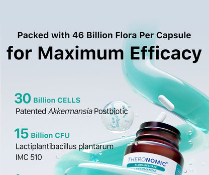 【Member Upgrade】TheroNomic Flora Reshape Akkermansia Buy 3 Get Free SGD9 voucher pack