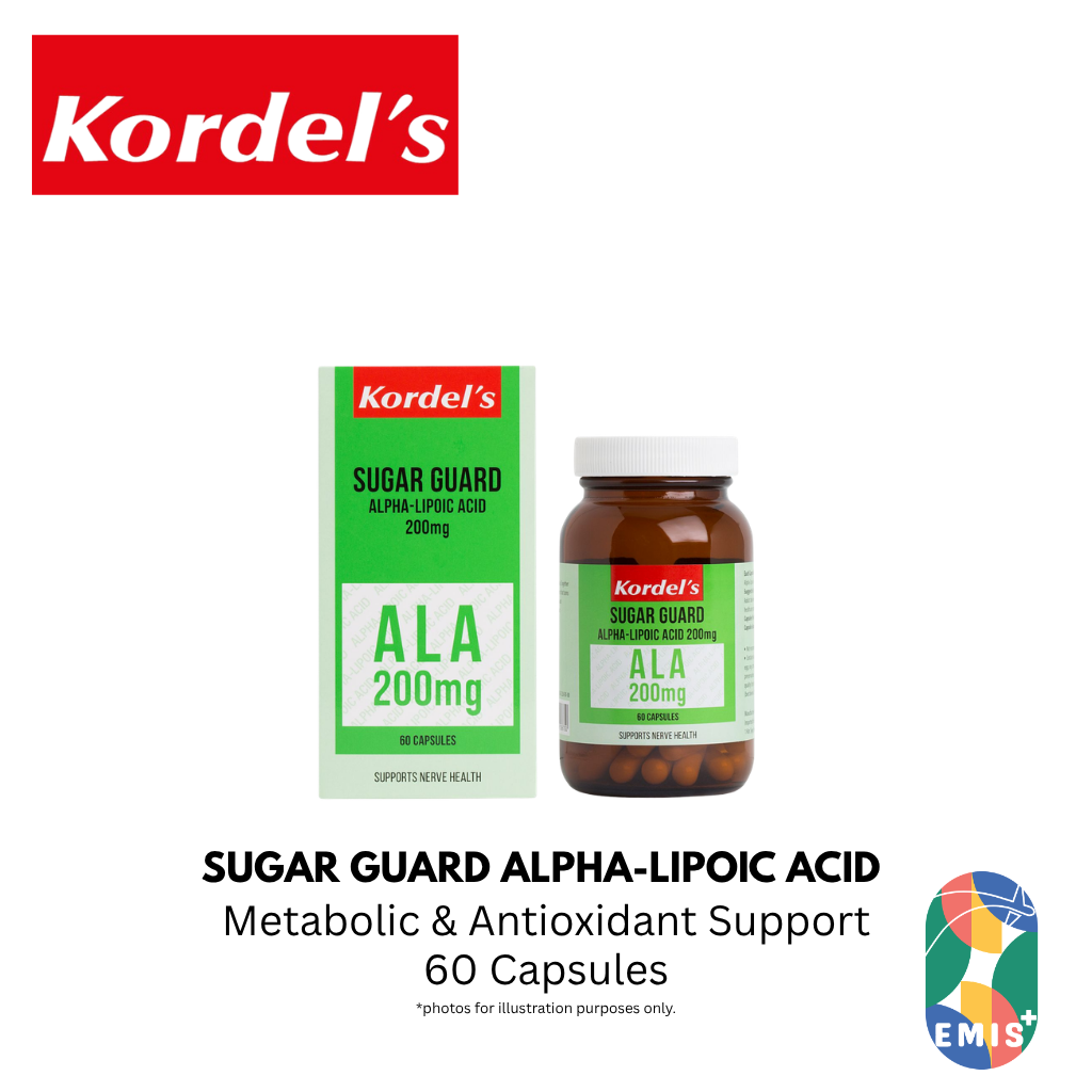 KORDEL’S SUGAR GUARD ALPHA-LIPOIC ACID 200 mg
