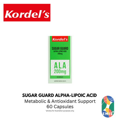 KORDEL’S SUGAR GUARD ALPHA-LIPOIC ACID 200 mg