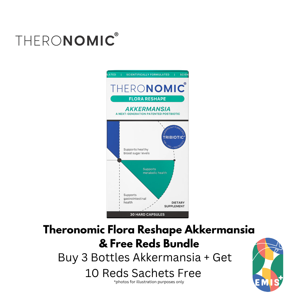 Bundle Sales Theronomic Flora Reshape Akkermansia Buy 3 Bottles Get Reds 10 Sachets Free