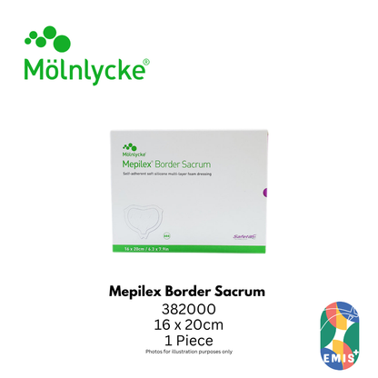 Mepilex Border Sacrum 16 x 20cm