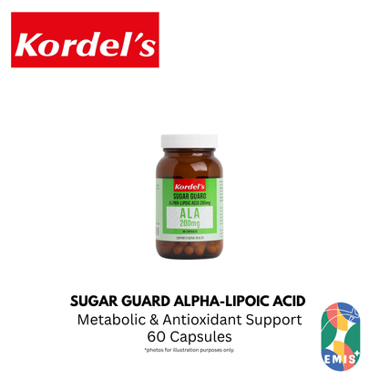 KORDEL’S SUGAR GUARD ALPHA-LIPOIC ACID 200 mg