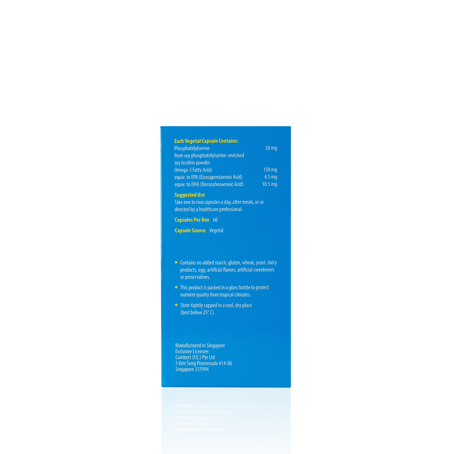 KORDEL’S PHOSPHATIDYLSERINE PS + OMEGA-3