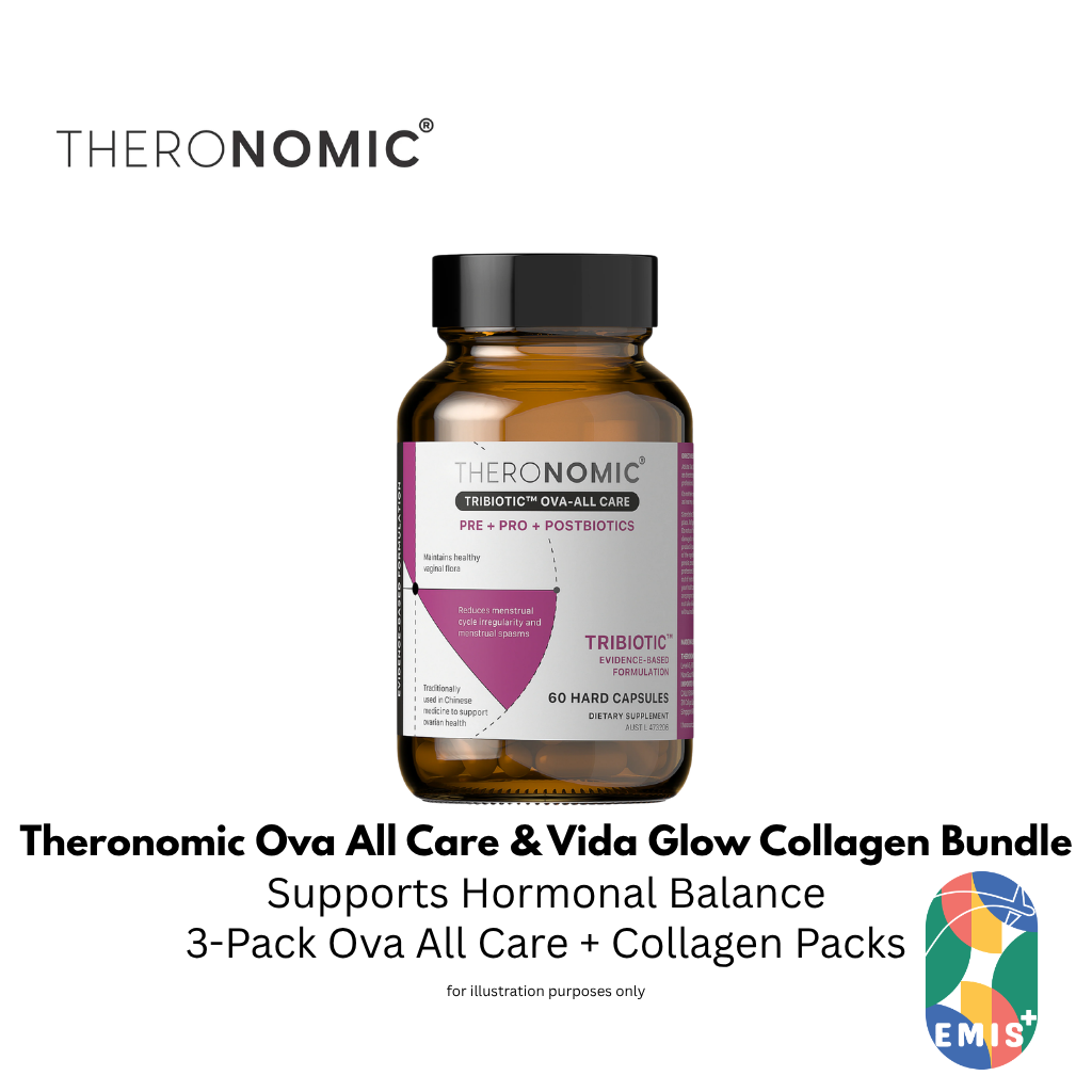 Bundle Sales Theronomic Ova All Care 3 Packs with VG Collagen Liquid or Powder