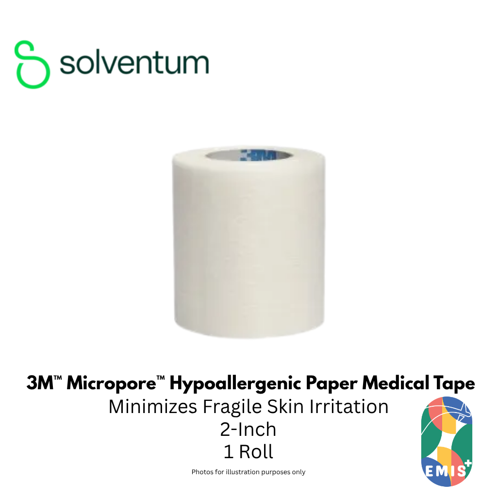 3M Micropore Hypoallergenic Tape 1530 2 inch Without Dispenser
