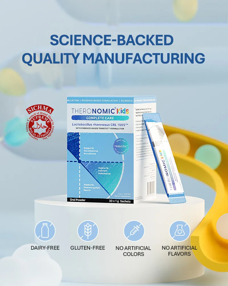 TheroNomic/惡科 Kids Complete Care Buy 3 Free Shine Greens 6 sachets