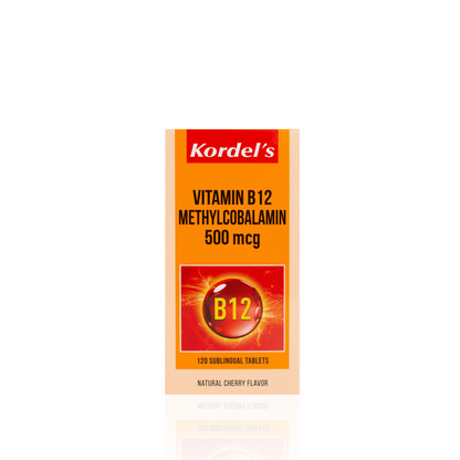 KORDEL’S VITAMIN B12 METHYLCOBALAMIN 500 mcg