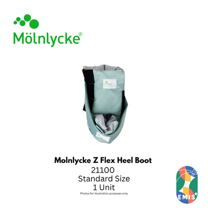 Molnlycke Z Flex Heel Boot | Advanced Heel Offloading Boot for Pressure Ulcer Prevention