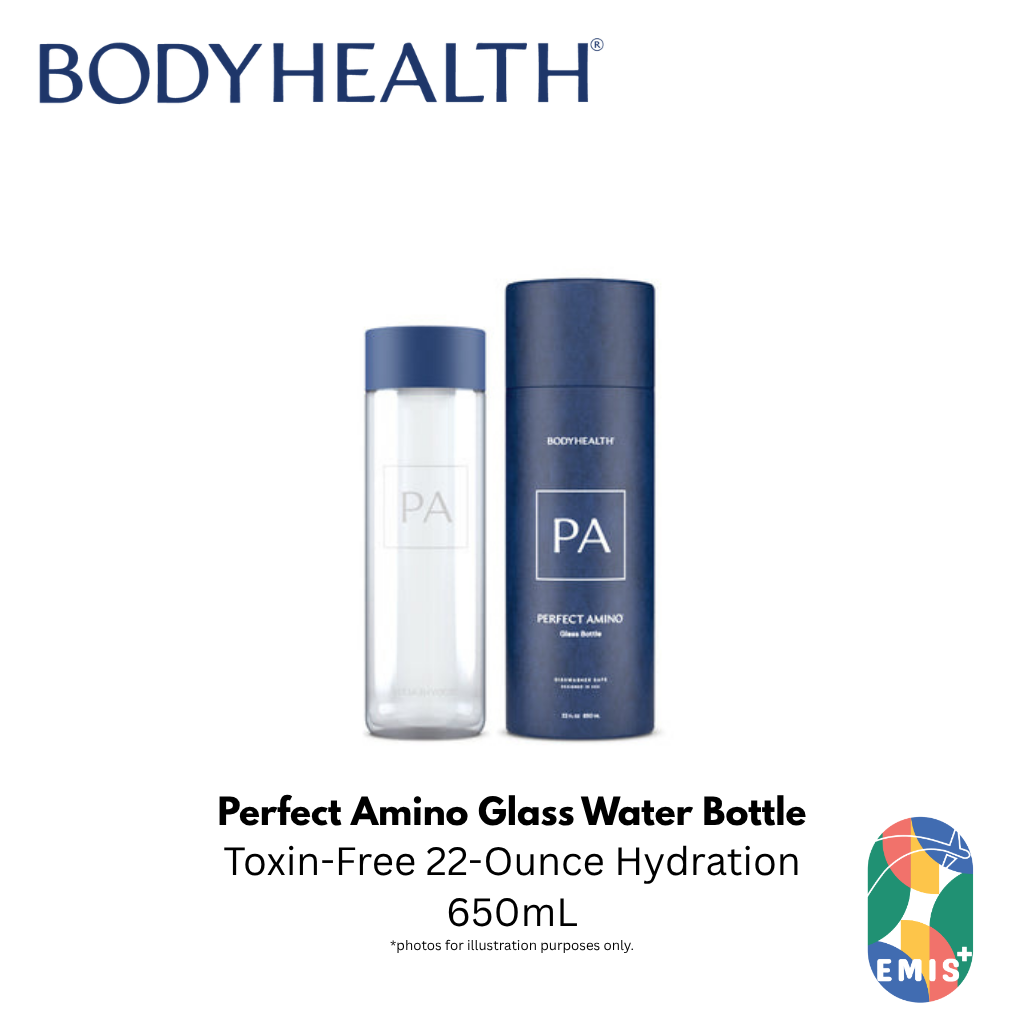 Perfect Amino Glass Water Bottle