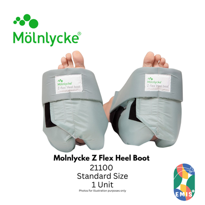 Molnlycke Z Flex Heel Boot | Advanced Heel Offloading Boot for Pressure Ulcer Prevention