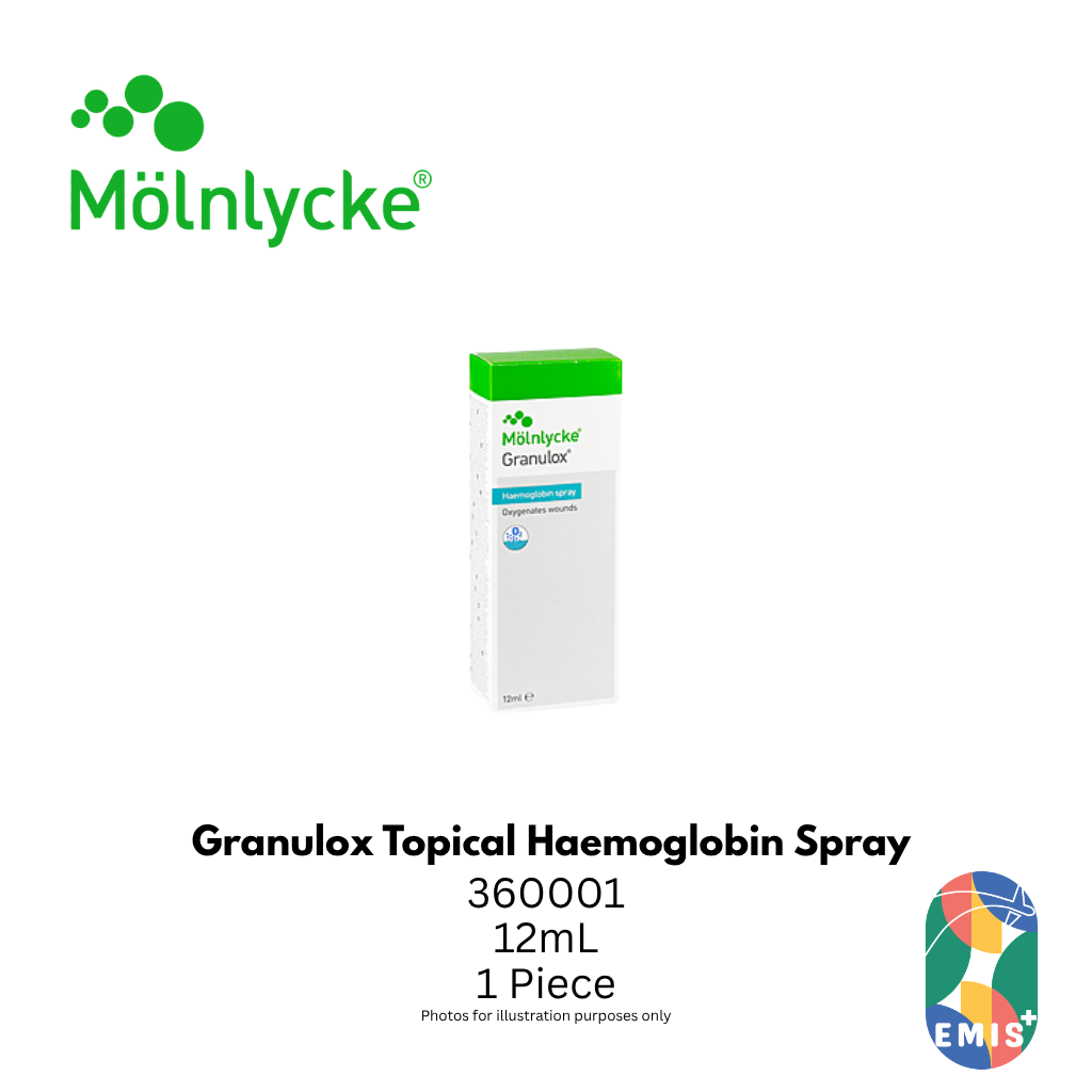 Molnlycke Granulox 12ml Oxygenating Wound Spray for Faster Healing