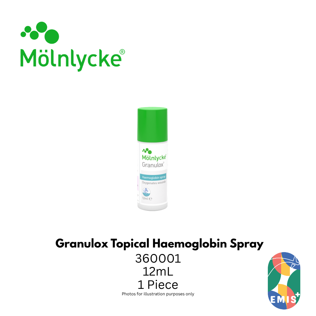 Molnlycke Granulox 12ml Oxygenating Wound Spray for Faster Healing