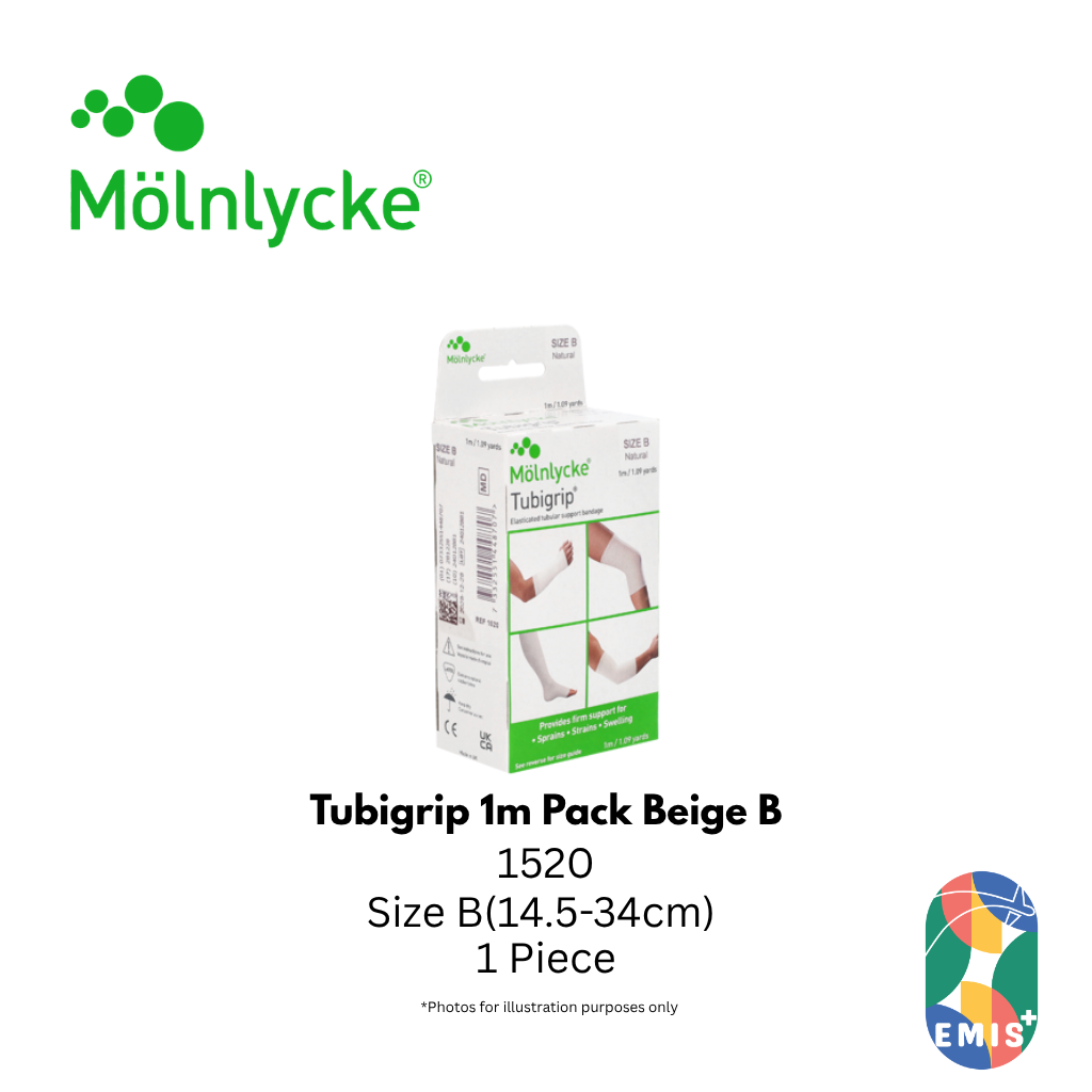 Molnlycke Tubigrip 1M Pack Natural B Size 1S 1520