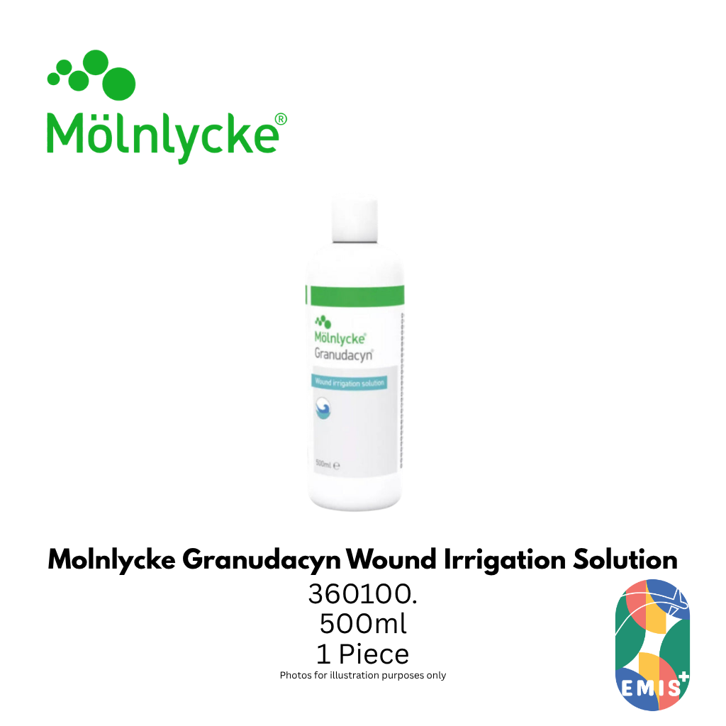 [500毫升] Molnlycke Granudacyn 灌溉溶液