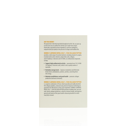 KORDEL’S JAPANESE ROYAL JELLY + FISH COLLAGEN PEPTIDE