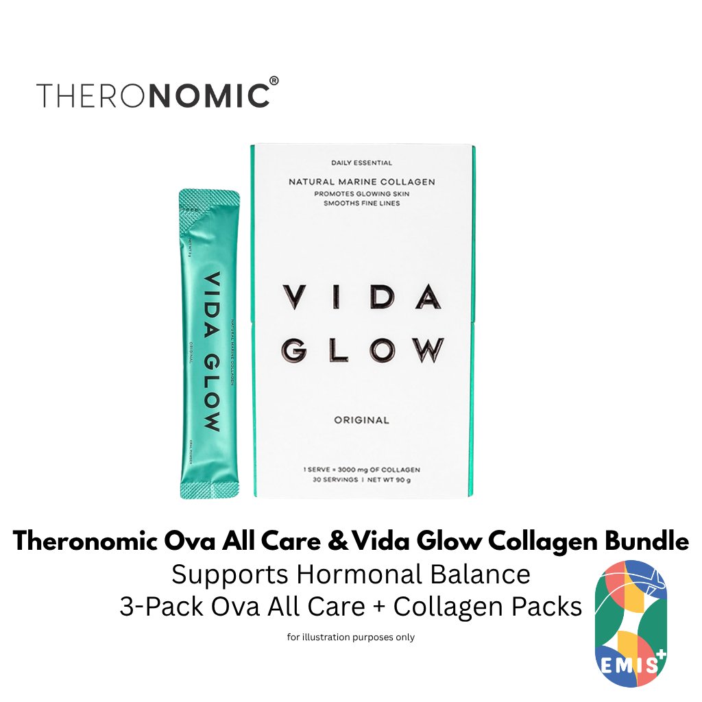 Bundle Sales Theronomic Ova All Care 3 Packs with VG Collagen Liquid or Powder