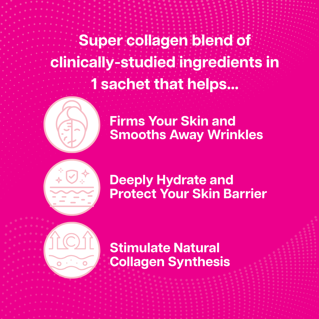 Ventamin Collagen Party Daily Collagen Supplement for Firmer Skin