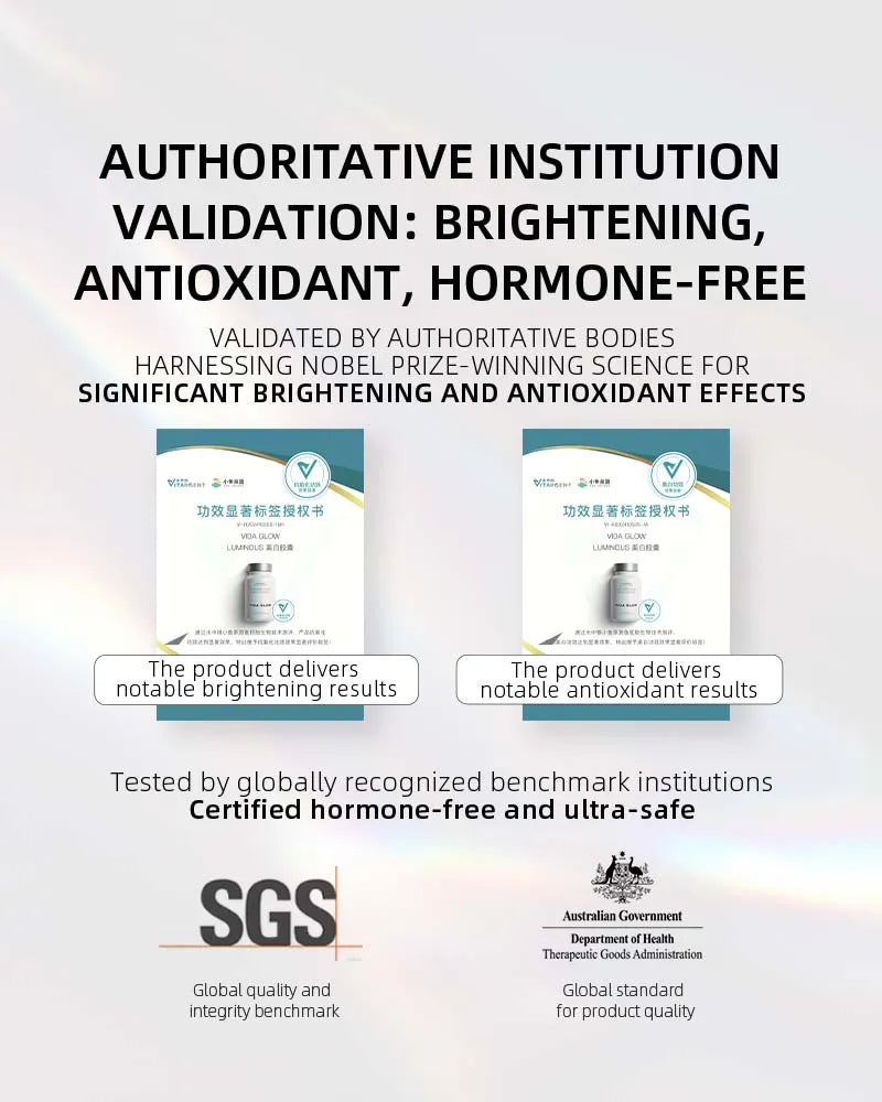 Vida Glow Luminous Capsules 30 capsules*3 bottles Free Luminous Capsules 7 Capsules