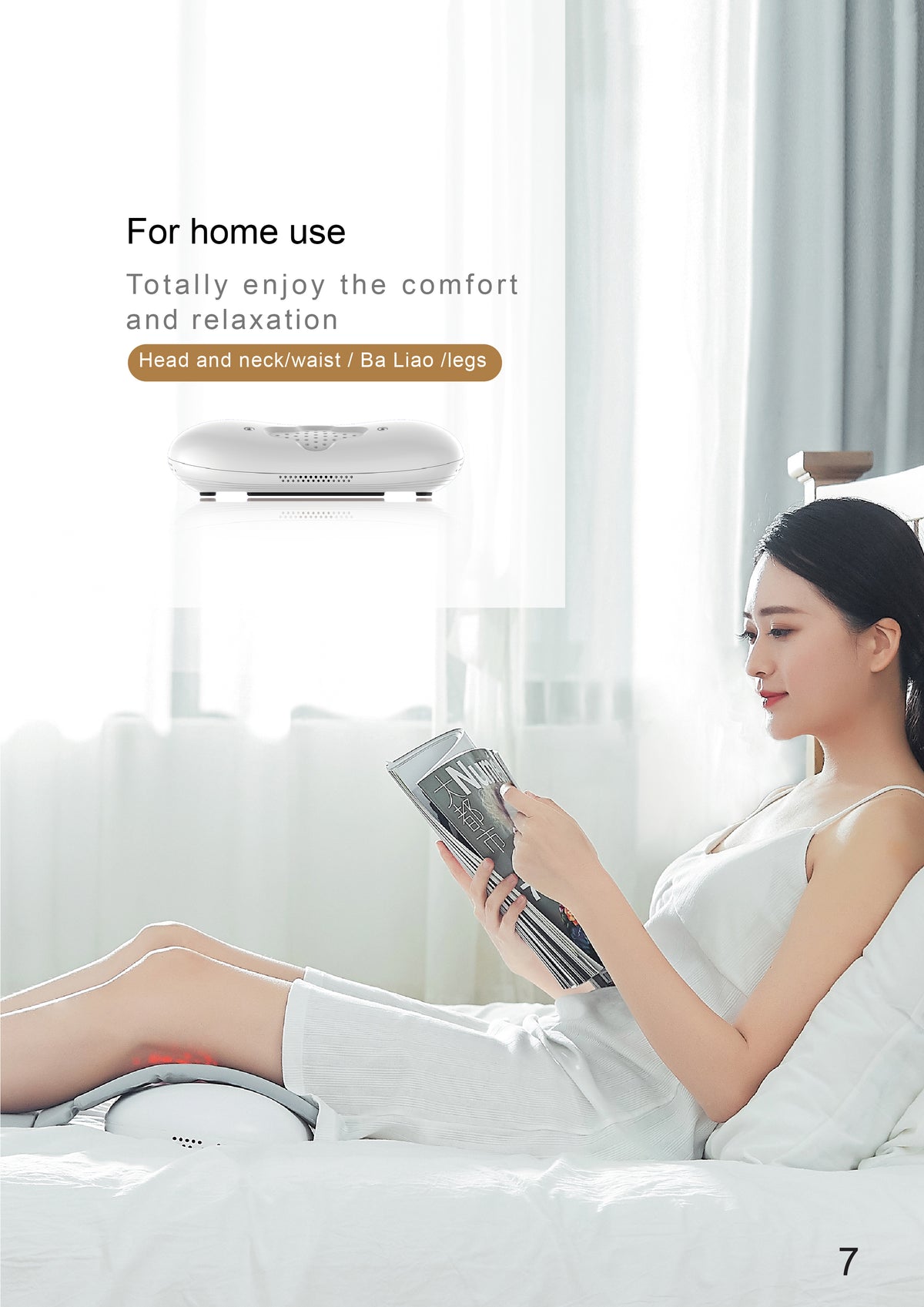 AiYiSheng AYS-012 Warming Neck Pillow Appliance official English manual page 8