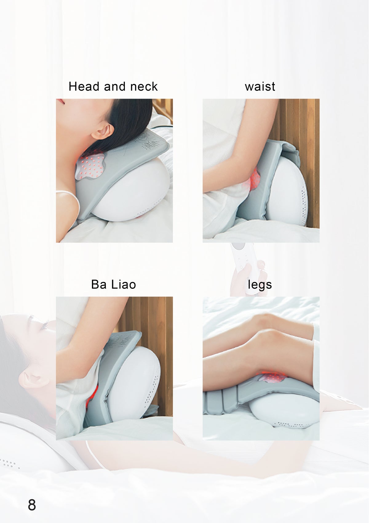 AiYiSheng AYS-012 Warming Neck Pillow Appliance official English manual page 9