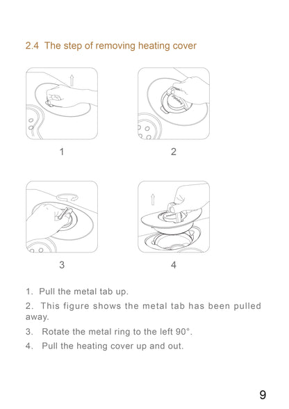 AiYiSheng AYS-012 Warming Neck Pillow Appliance official English manual page 10