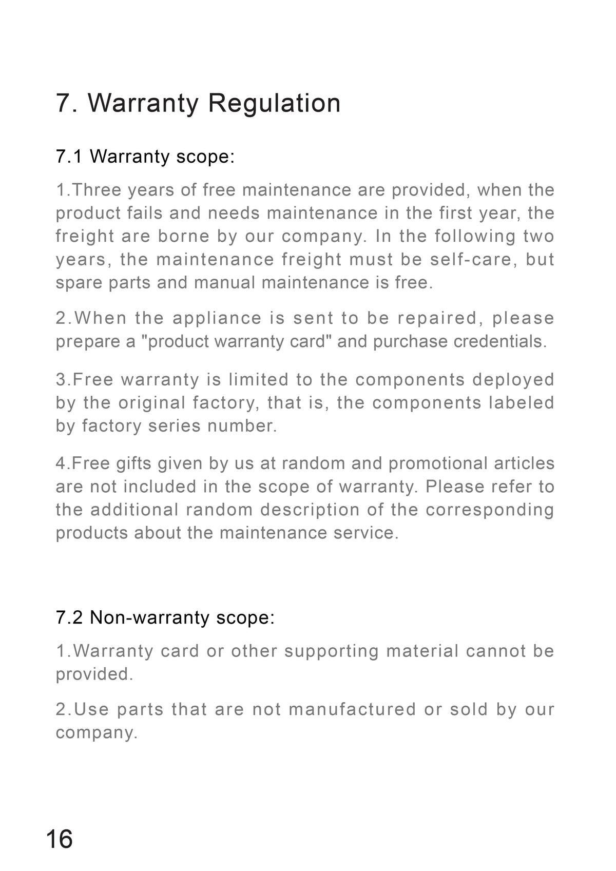 AiYiSheng AYS-012 Warming Neck Pillow Appliance official English manual page 17