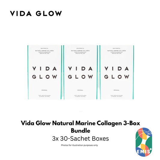 Vida Glow Natural Marine Collagen 30 Sachets Buy 3 Free Marine Collagen 6 Sachets