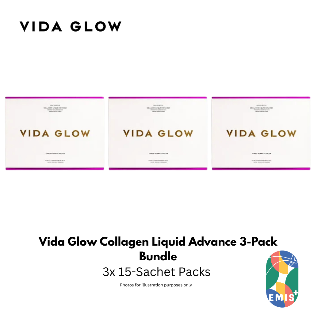 Vida Glow Collagen Liquid Advance 15 Sachets Buy 3 Free Marine Collagen 6 Sachets