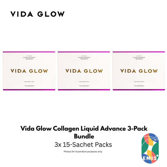 Vida Glow Collagen Liquid Advance 15 Sachets Buy 3 Free Marine Collagen 6 Sachets