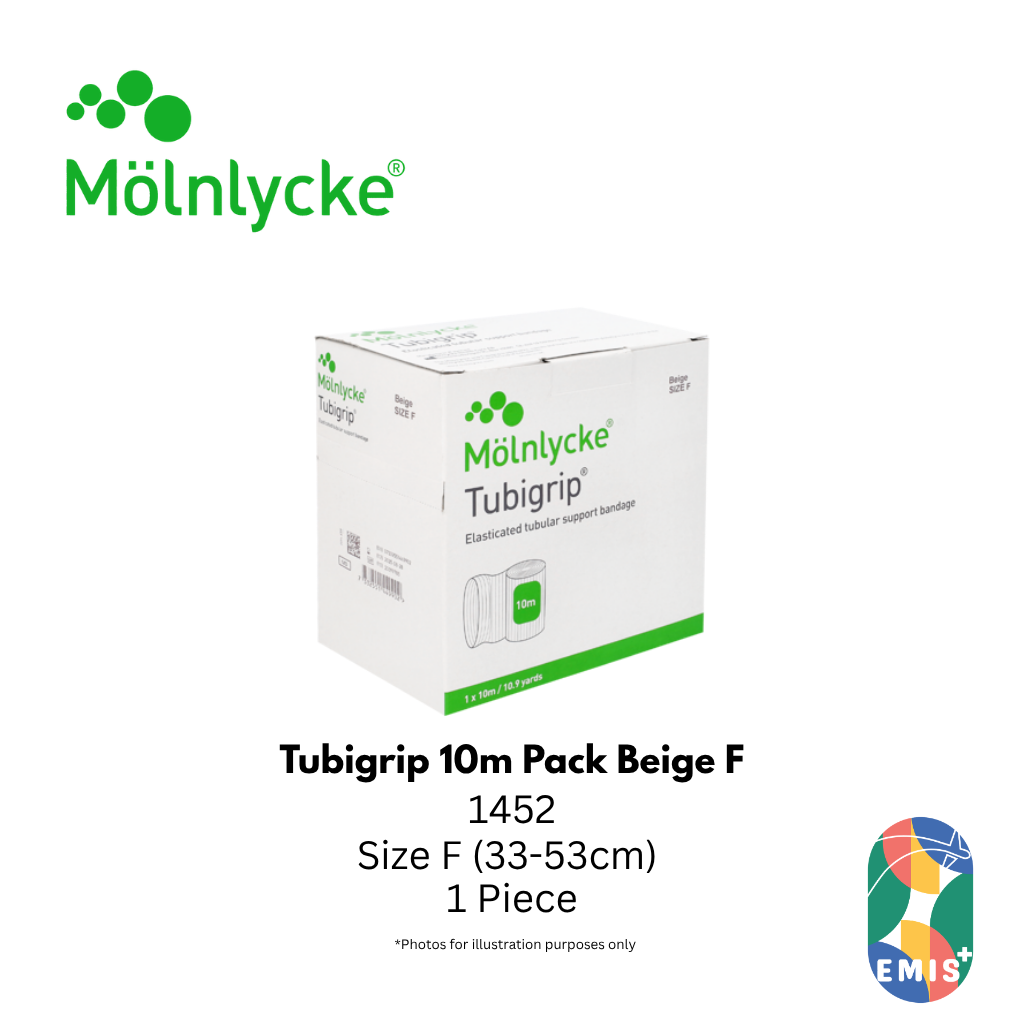 Molnlycke Tubigrip 10M Roll Beige F Size 1S 1452