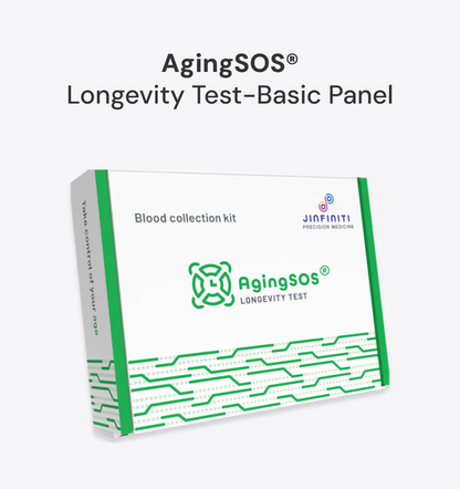 Jinfiniti AgingSOS® Longevity Test - Essential CLIA Certified Panel