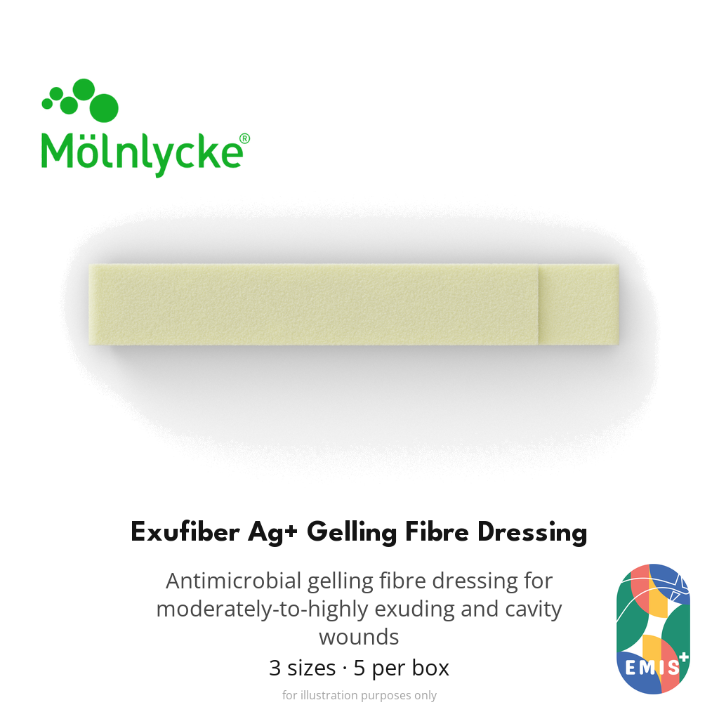 Exufiber Ag+ Gelling Fibre Dressing