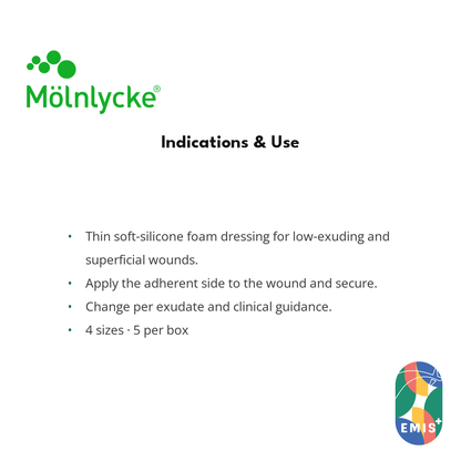 Mepilex Lite Thin Foam Dressing