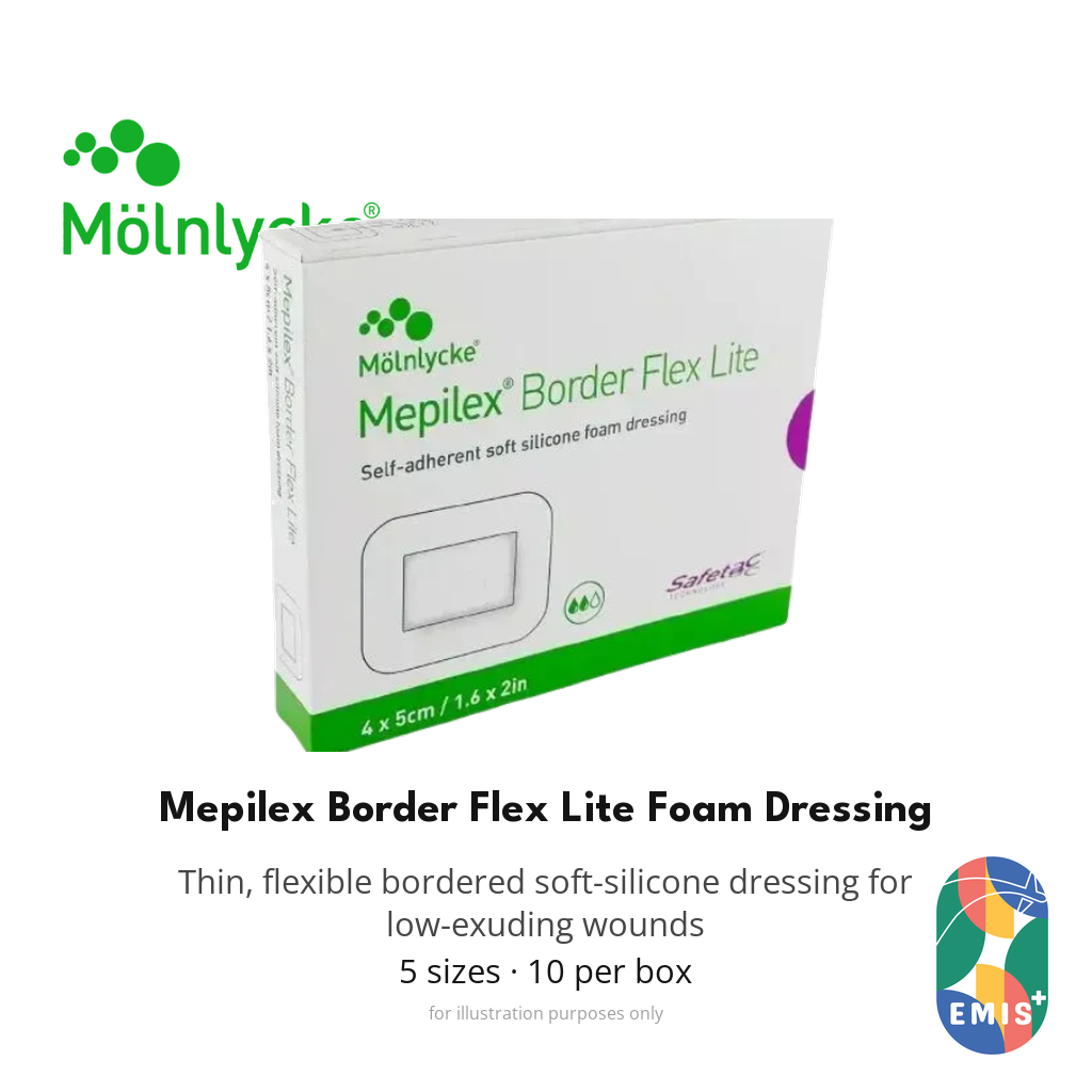 Mepilex Border Flex Lite Foam Dressing