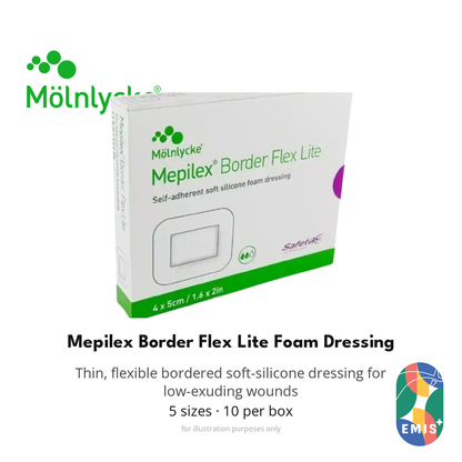 Mepilex Border Flex Lite Foam Dressing