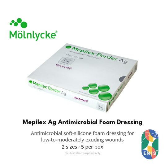 Mepilex Ag Antimicrobial Foam Dressing