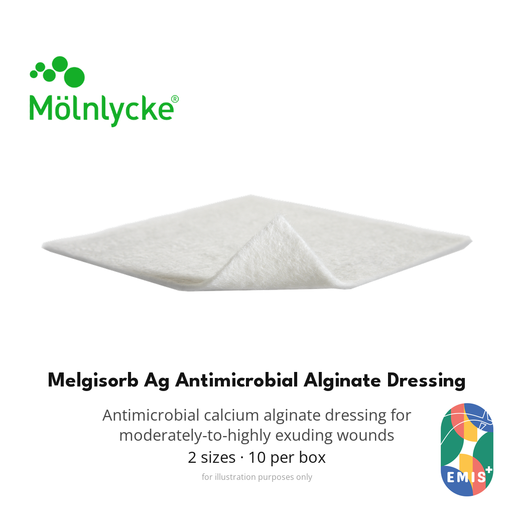 Melgisorb Ag Antimicrobial Alginate Dressing