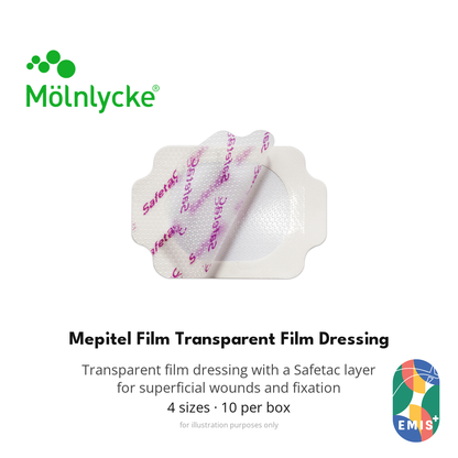 Mepitel Film Transparent Film Dressing