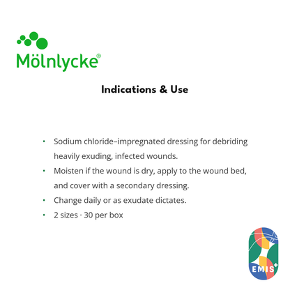 Mesalt Debridement Dressing