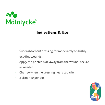 Mextra Superabsorbent Dressing