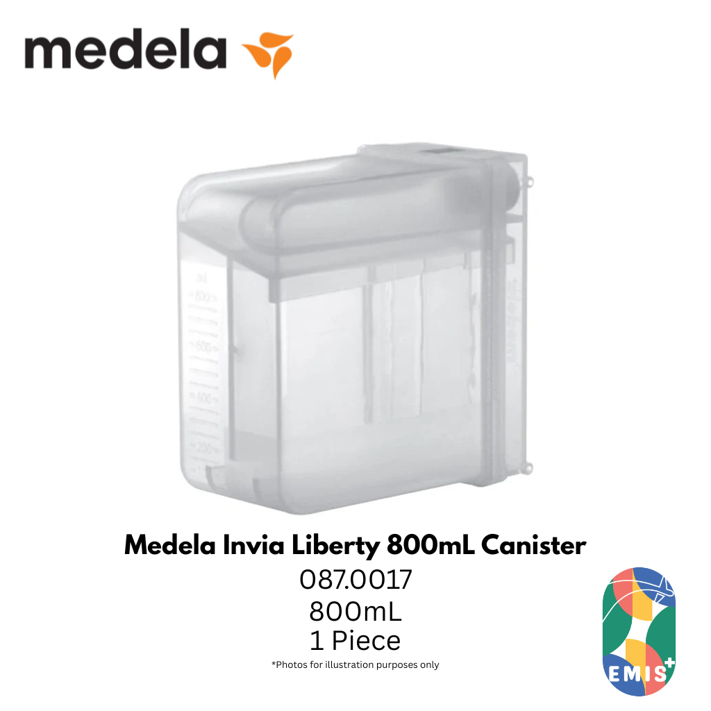 Medela Invia Liberty 800mL Canister with Solidifier (087.0017)