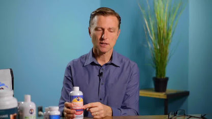 Dr. Berg Friendly Bacteria Probiotic Liquid: 12 Strains for Optimal Gut Health - 16.3 fl oz