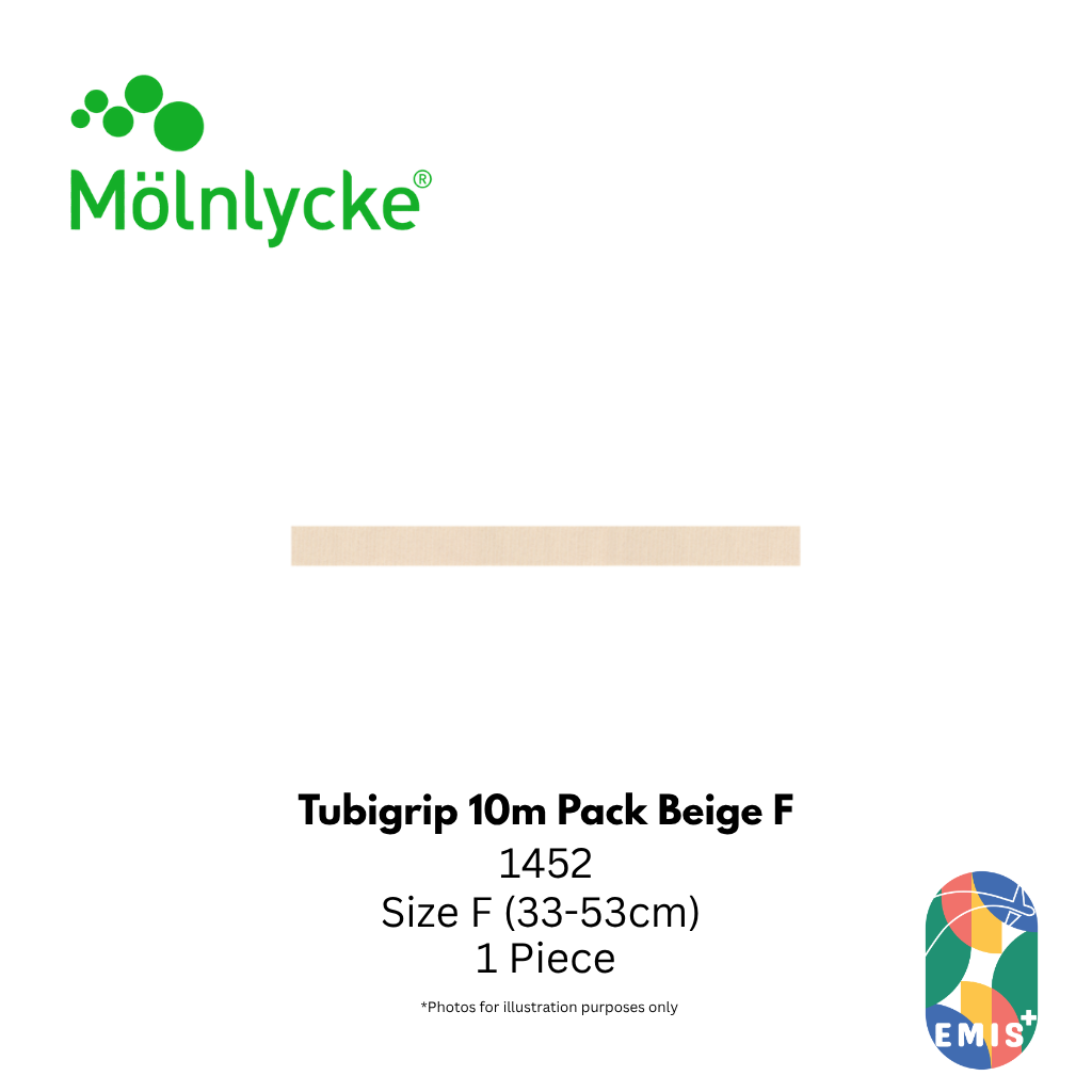 Molnlycke Tubigrip 10M Roll Beige F Size 1S 1452