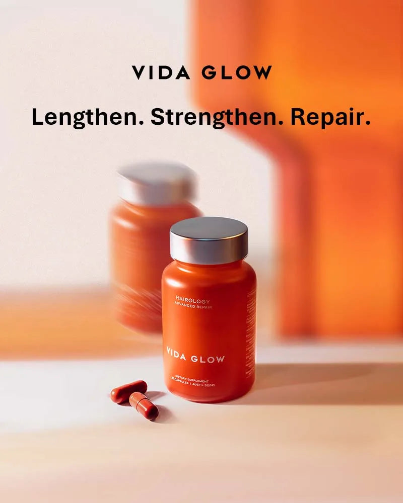 Vida Glow Hairology - 30 Capsules for Thicker, Healthier Hair