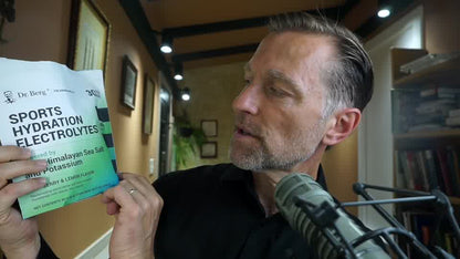 Dr. Berg Sports Hydration Electrolytes - Raspberry Lemon - 30 Servings