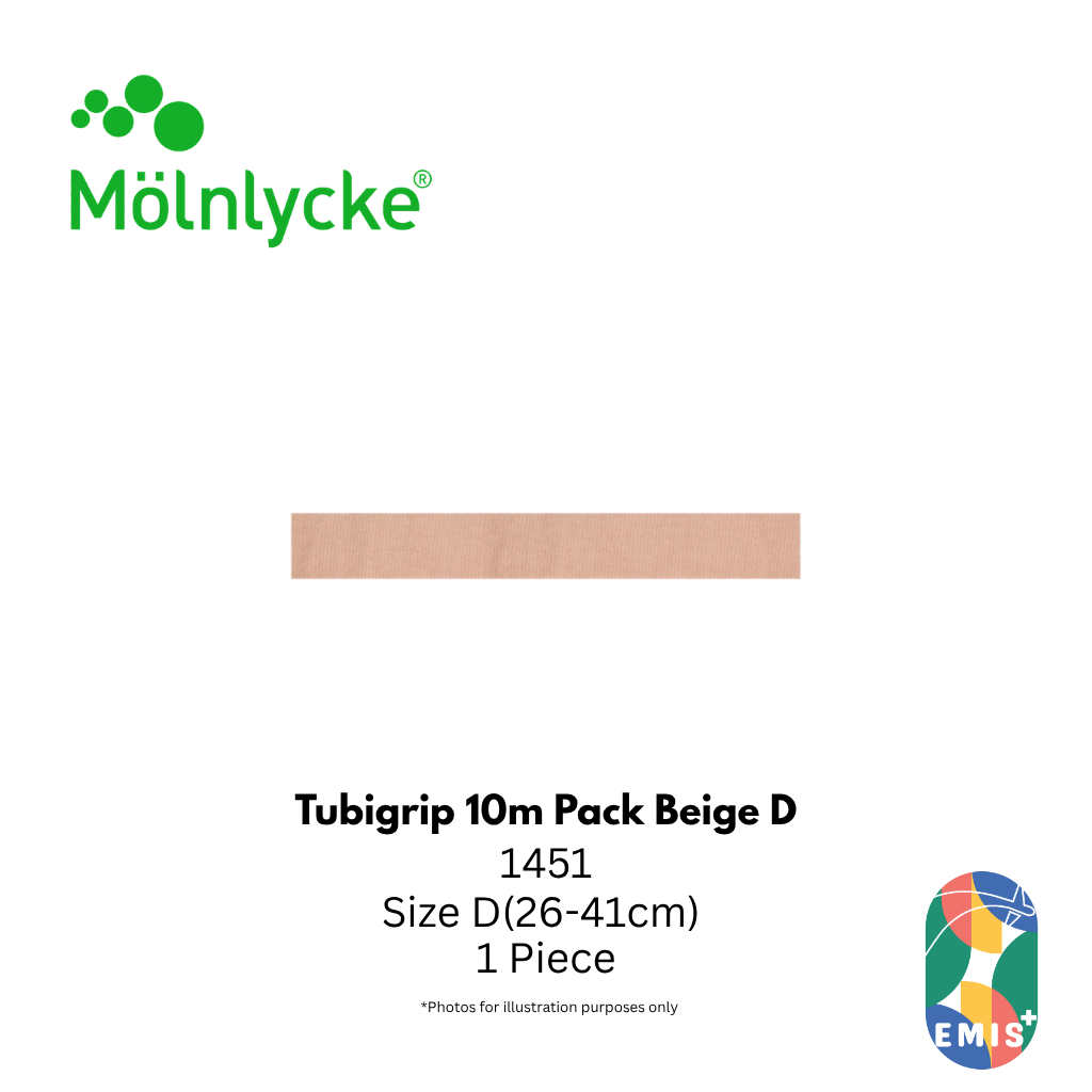 Molnlycke Tubigrip 10M Roll Beige D Size 1S 1451
