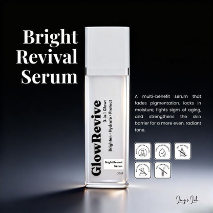 Bright Revival Serum for Brightening Hydration and Skin Protection 30ml