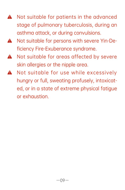 AiYiSheng AYS-100 High Power Yang Warming Moxibustion Device official English manual page 11